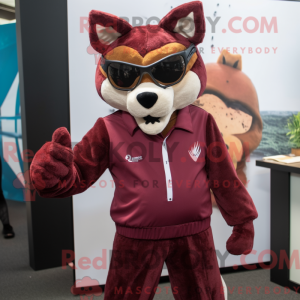 Mascot character of a...
