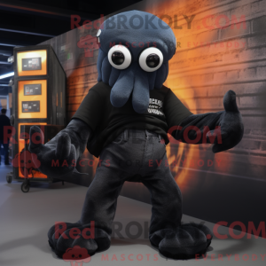 Mascot karakter van een...