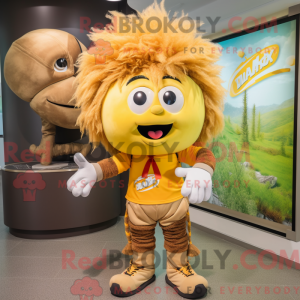Personnage mascotte d une...