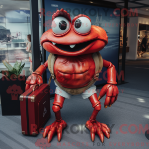 Maskot karakter af en...