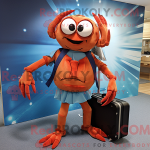 Maskot karakter af en...