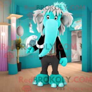 Mascot karakter van een...