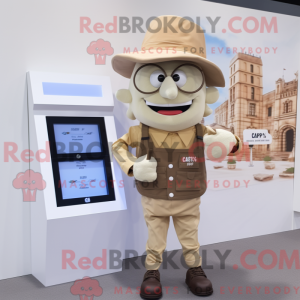 Mascot karakter van een...