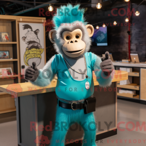 Máscara de macaco-prego...