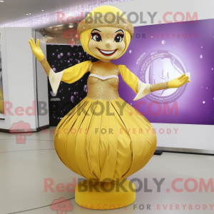 Mascot character of a Gold...