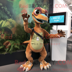 Mascot karakter van een...