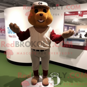 Mascot karakter van een...