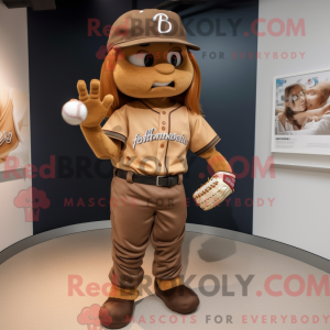 Mascot karakter van een...
