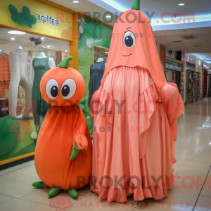 Mascot character of a Peach...