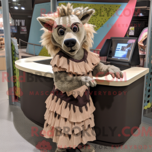 Mascottekarakter van een...