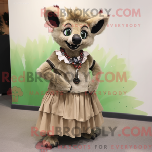 Mascottekarakter van een...