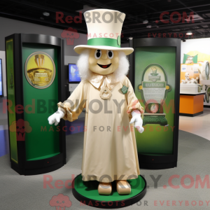Mascottefiguur van een...