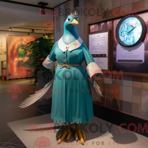 Mascot karakter van een...