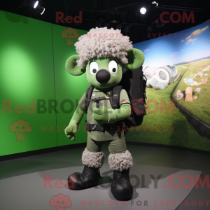 Mascot karakter van een...