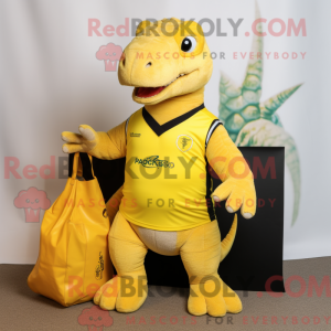 Mascottekarakter van een...