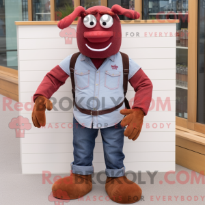 Figura de máscara de um...