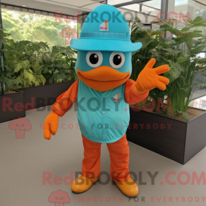 Personnage mascotte d un...