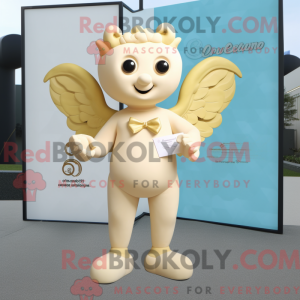 Mascot character of a Cream...