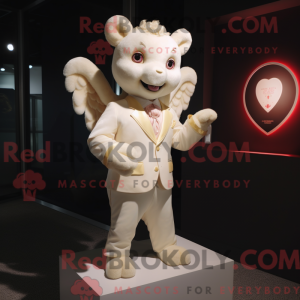 Mascottefiguur van een...