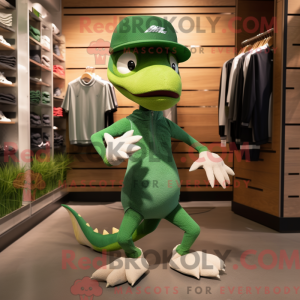 Mascot karakter van een...