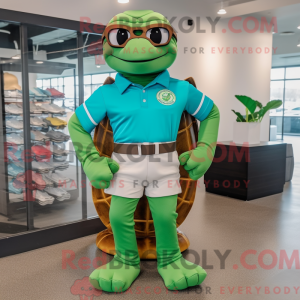 Mascottekarakter van een...
