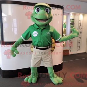 Mascottekarakter van een...