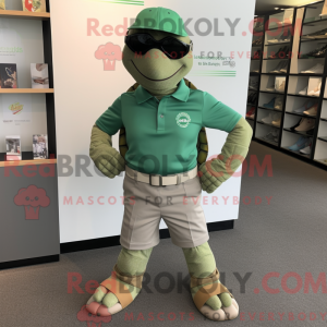 Mascottekarakter van een...
