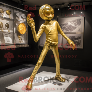 Mascot character of a Gold...