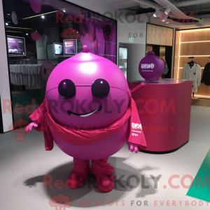 Mascot character of a...