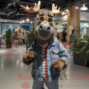 Mascottekarakter van een...