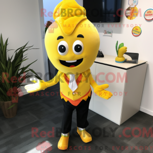 Mascot karakter van een...