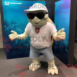 Mascot character of a White...