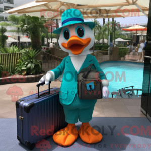 Postava maskota Teal...