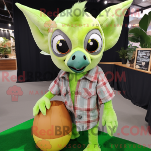 Mascot character of a Lime...