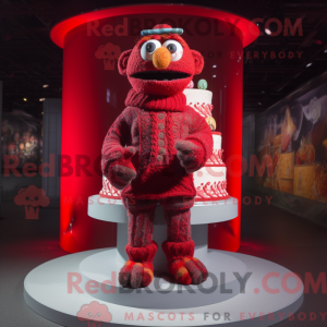 Mascot character of a Red...