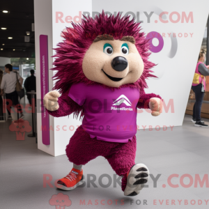 Mascot karakter van een...