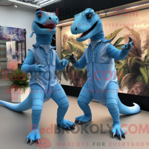 Mascottefiguur van een...