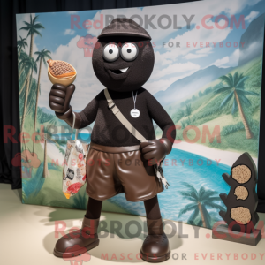 Mascot karakter van een...