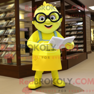 Mascottefiguur van een...