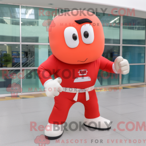 Mascottekarakter van een...