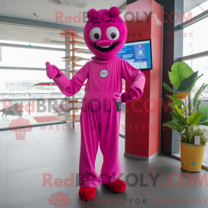Mascot character of a...