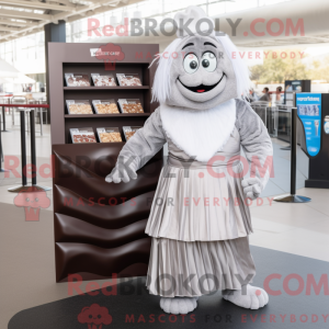Mascottefiguur van een...
