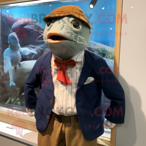 Cod Maskottchen kostüm...