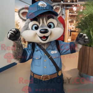 Mascottefiguur van een...