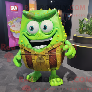Personnage mascotte d un...