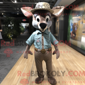 Mascottekarakter van een...