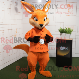 Mascottekarakter van een...