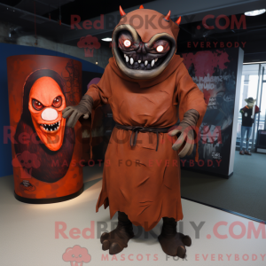 Mascot character of a Rust...