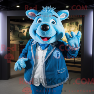 Mascot karakter van een...