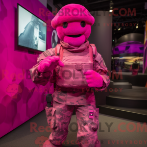 Mascottefiguur van een...